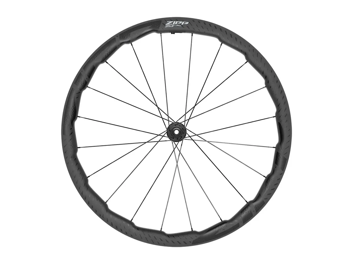 Rueda Zipp Ruta 353 NSW Carb Tubeles Del 700c 12x100mm Disc B1