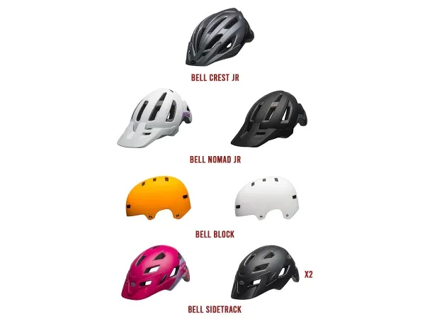 Casco BELL Starter Kit (KIDS) Surtido x8u