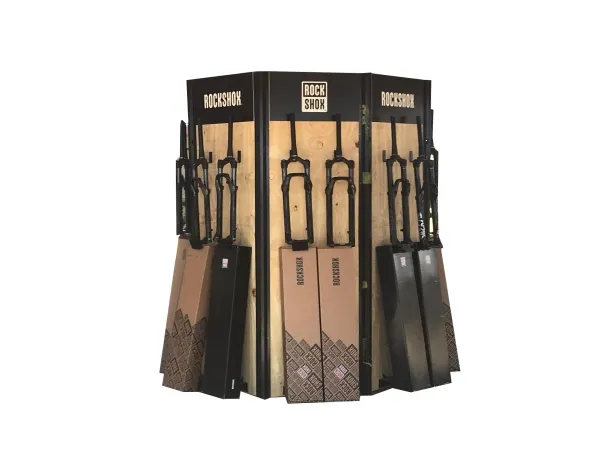 Eventos ROCKSHOX - Expositor de Horquillas Octogonal