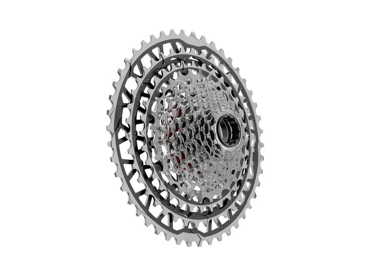 Piñon SRAM 13v Ruta XG-1371 10-46d XDR Silver (FORCE XPLR)