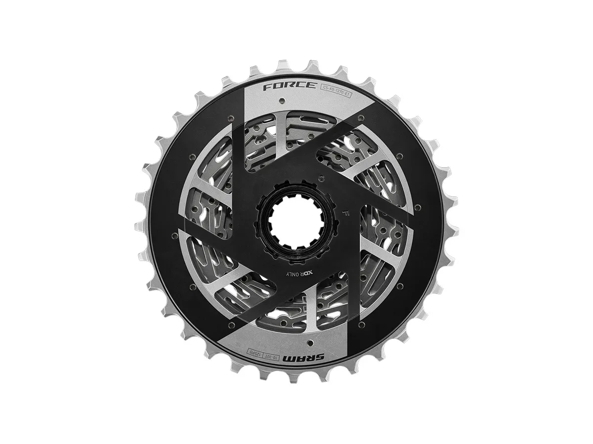 Piñon SRAM 12v Ruta XG-1270 10-28d XDR Silver (FORCE X-Range)