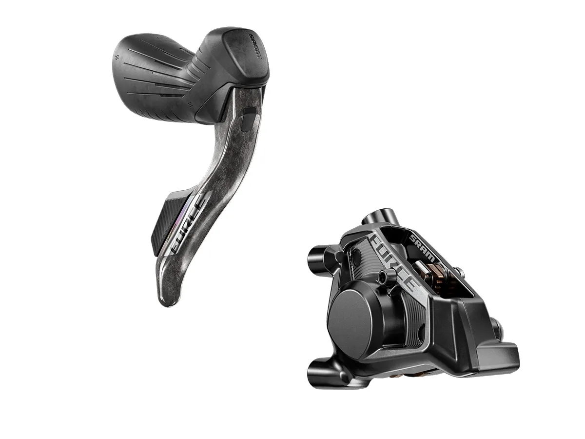 Freno a Disco Hidráulico/Shifter RUTA SRAM Force AXS HRD E1 FM Tra/Der 1800mm