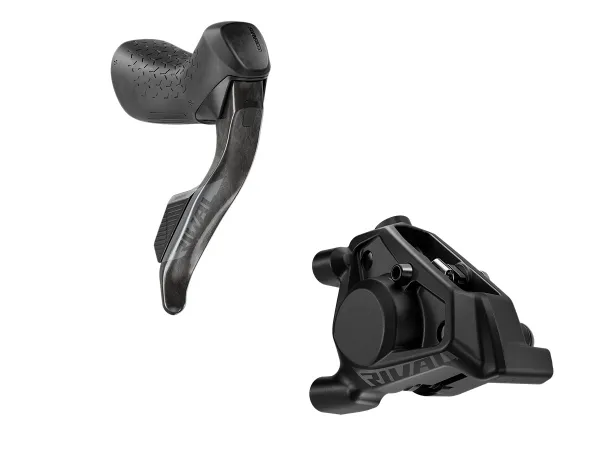 Freno a Disco Hidráulico/Shifter RUTA SRAM Rival AXS HRD E1 FM Tra/Der 1800mm