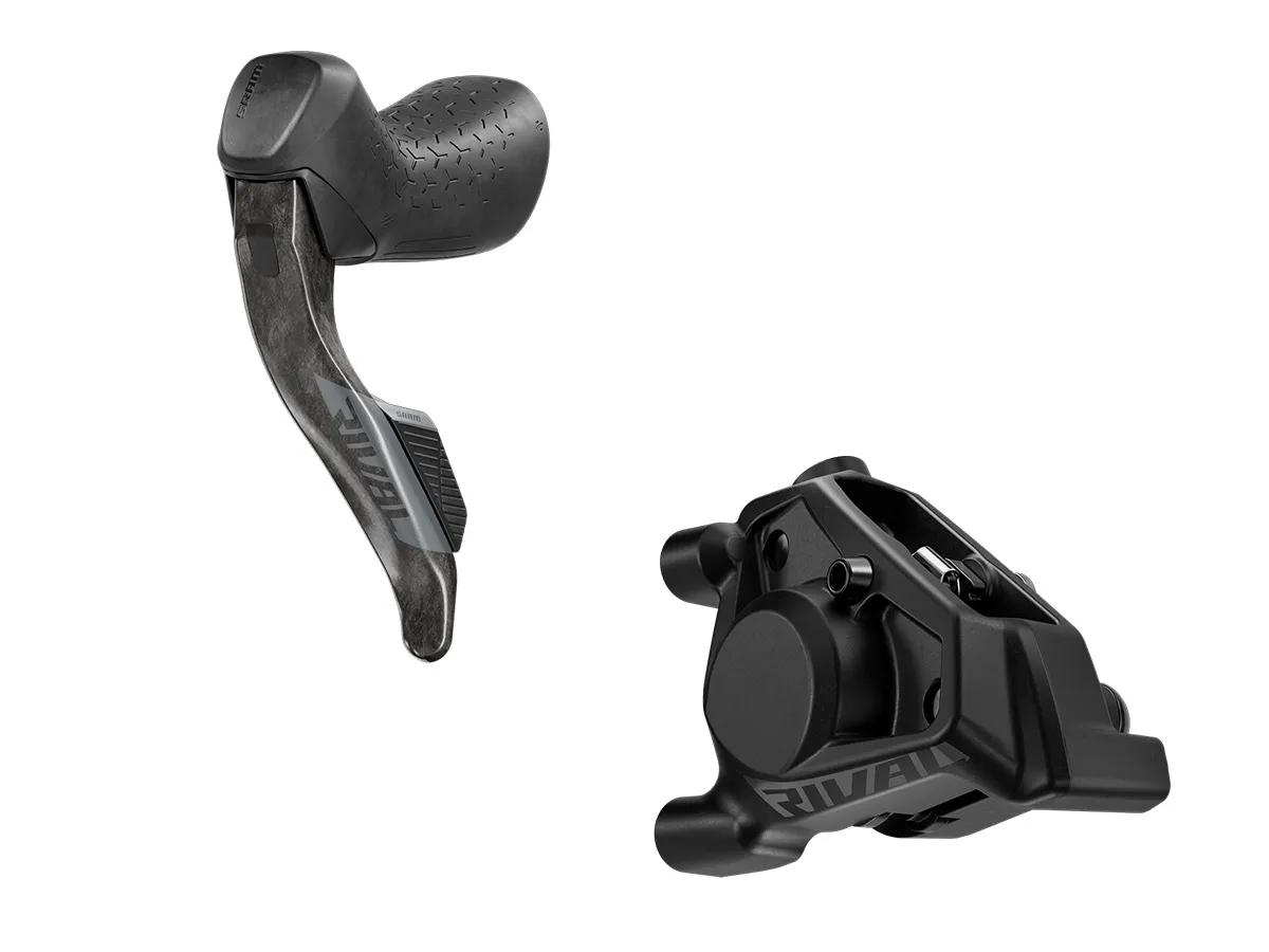 Freno a Disco Hidráulico/Shifter RUTA SRAM Rival AXS HRD E1 FM Del/Izq 950mm
