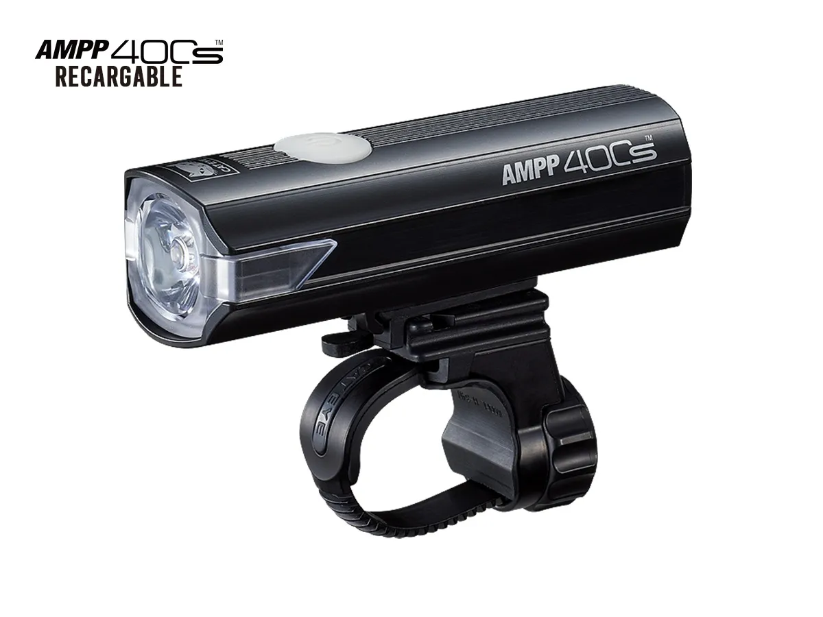 Luz Delantera CATEYE AMPP-400s - Recargable - HL-EL084SRC