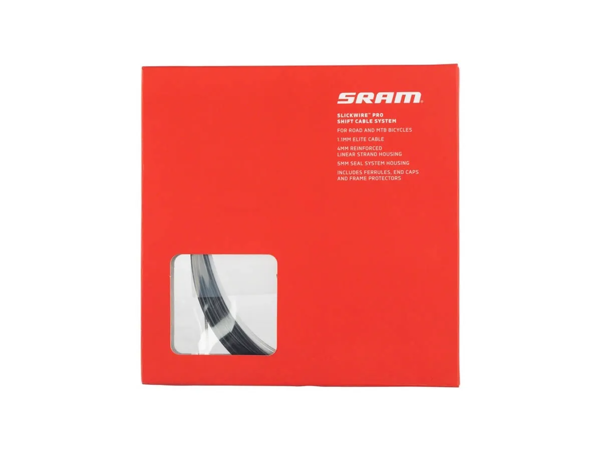 Cable y Forro de Cambio TwistLoc MTB SRAM 1.1x705/1900mm 3x500/1250mm Black