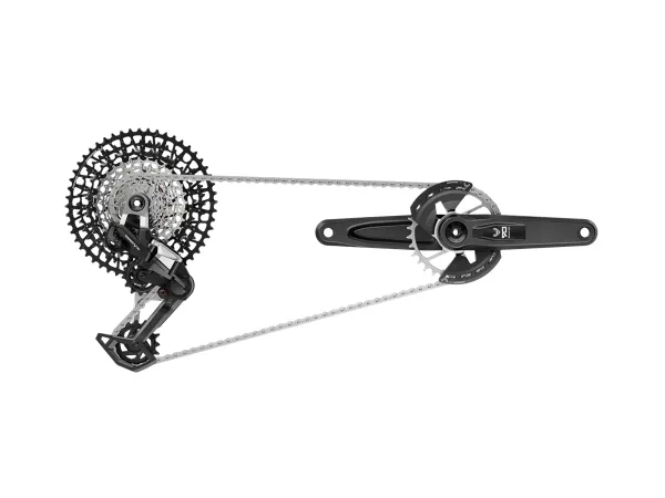 Grupo MTB SRAM Eagle 90 12v 10-52T 175mm DUB 32T (Trigger Shifter)