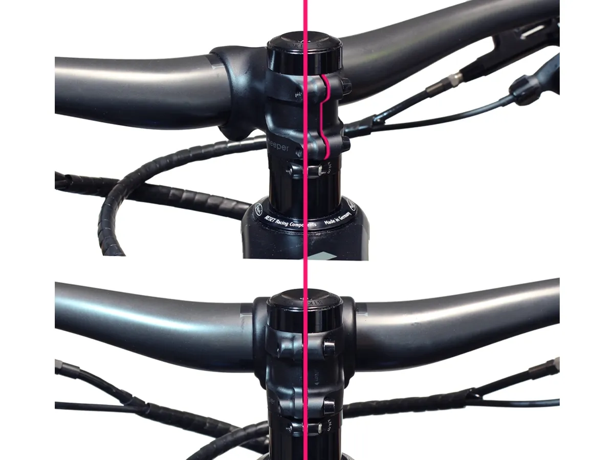 Abrazadera BikeYoke Aimy p/ Sujecion de Tubo de Direccion 1 1/8