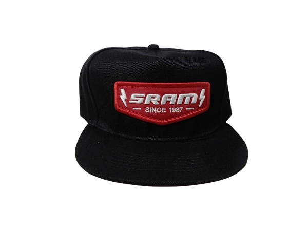 Gorra SRAM Snap Parche SINCE 1987 Black