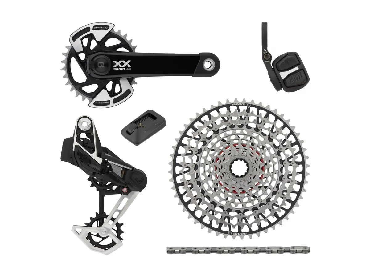 Grupo MTB SRAM XX Eagle T-Type AXS 12v 10-52d 165mm DUB 32d (Pod Ultimate Shifter)