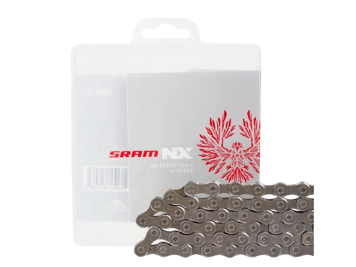 Cadena SRAM MTB 12v PC-NX Eagle PLock 126L - PACK x5u