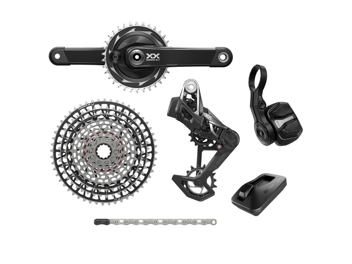 Grupo MTB SRAM XX SL Eagle AXS T-Type PM 12v 10-52d 165mm DUB 34d (Pod Ultimate Shifter) D2