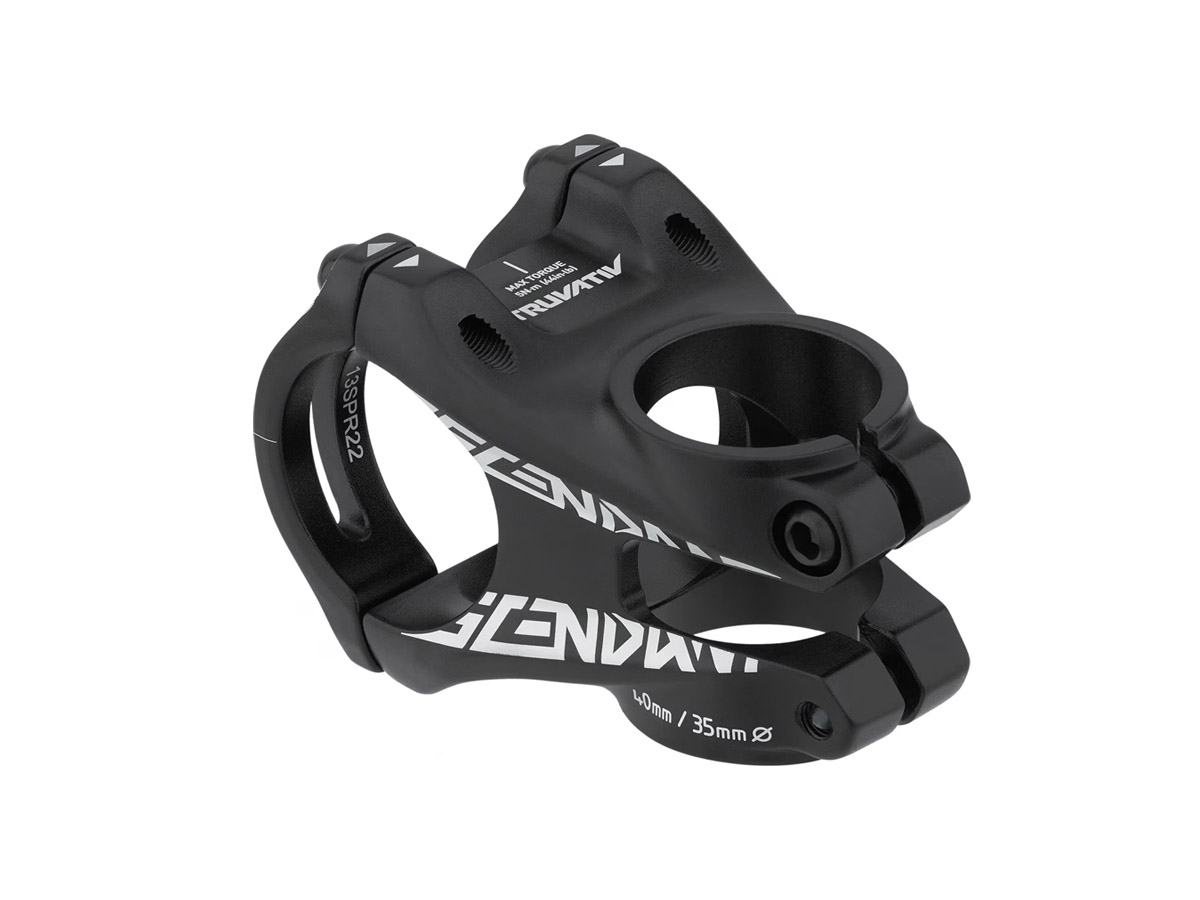 Stem TRUVATIV Descendant 40mm 0° 35mm 1-1/8 Aluminio Black/White