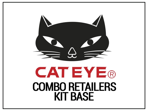 Ciclocomputador y Luces CATEYE Kit Básico Retailer x40u