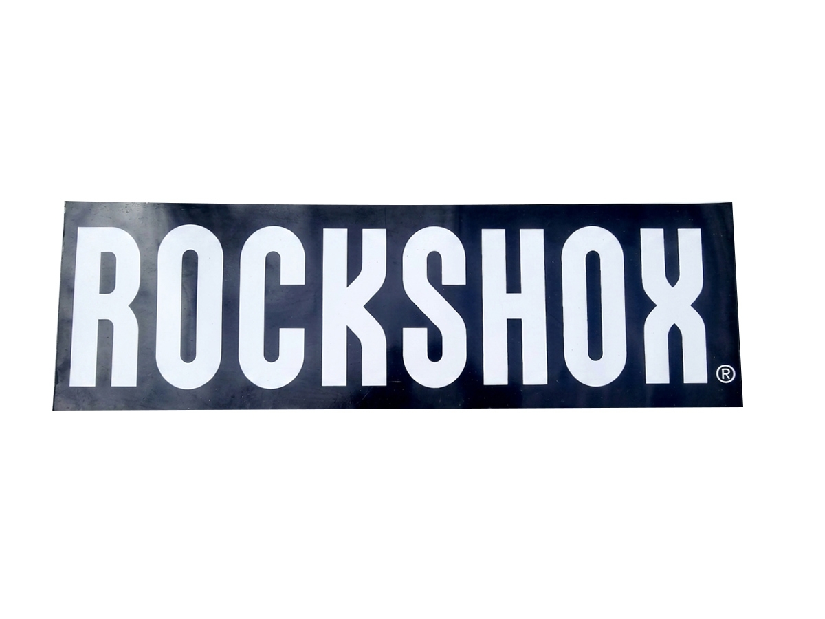 Eventos – Cartel imantado Rockshox para exhibidor display 96x30cm 2025