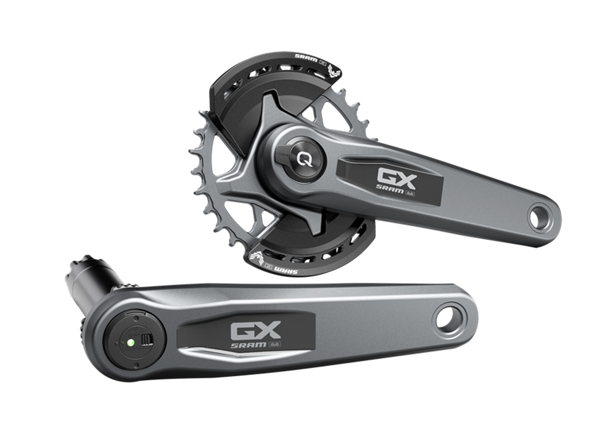 Palancas MTB SRAM 12v GX Eagle T-Type DUB Power Meter 165mm 32d DM Dark Polar