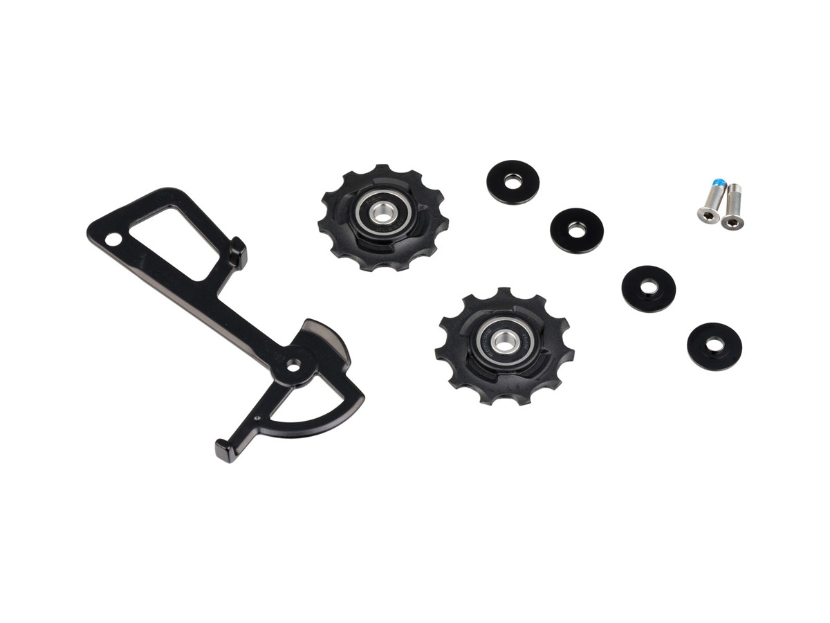 Cambio Trasero SRAM Pata Inferior y Roldanas de Cambio X0 10v Carbono Long Cage