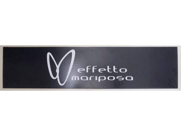 Eventos – Cartel de Coroplast Effetto Mariposa 96x23cm