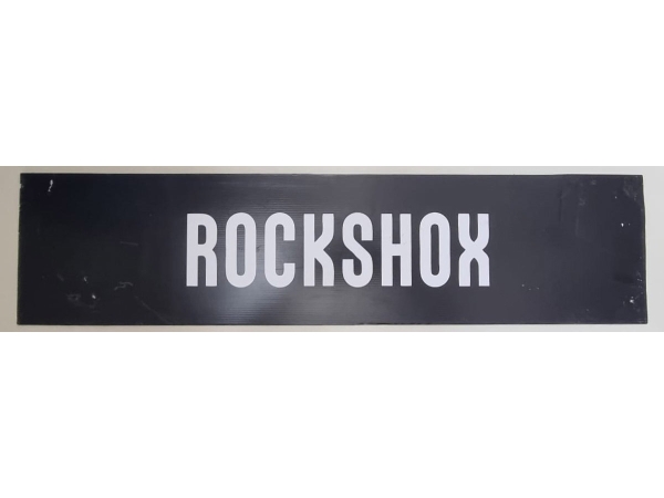 Eventos – Cartel de Coroplast Rockshox 96x23cm