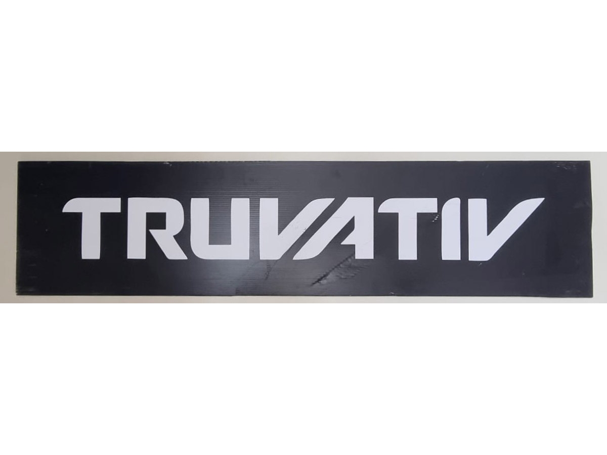 Eventos – Cartel de Coroplast Truvativ 96x23cm
