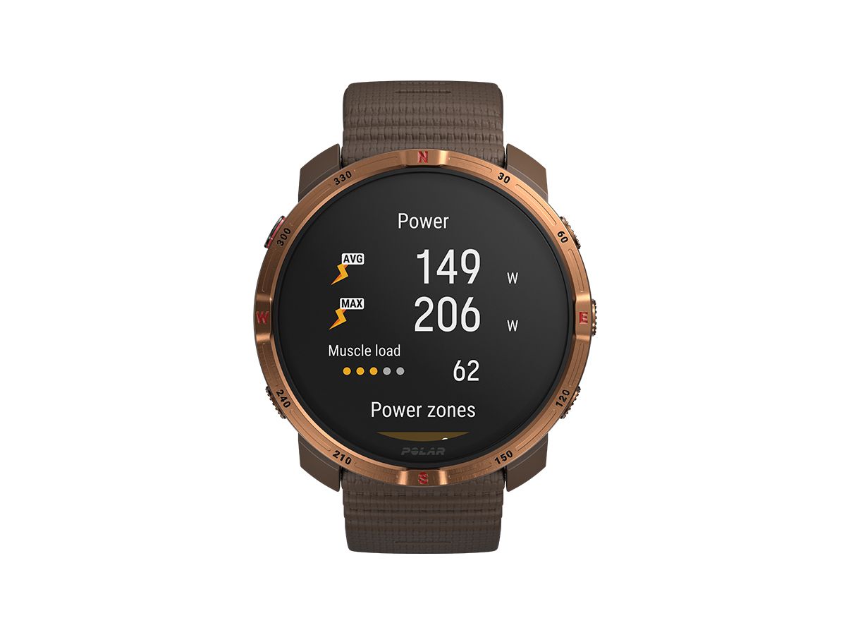 Smartwatch Polar Grit X2 GPS Brown Copper S/L