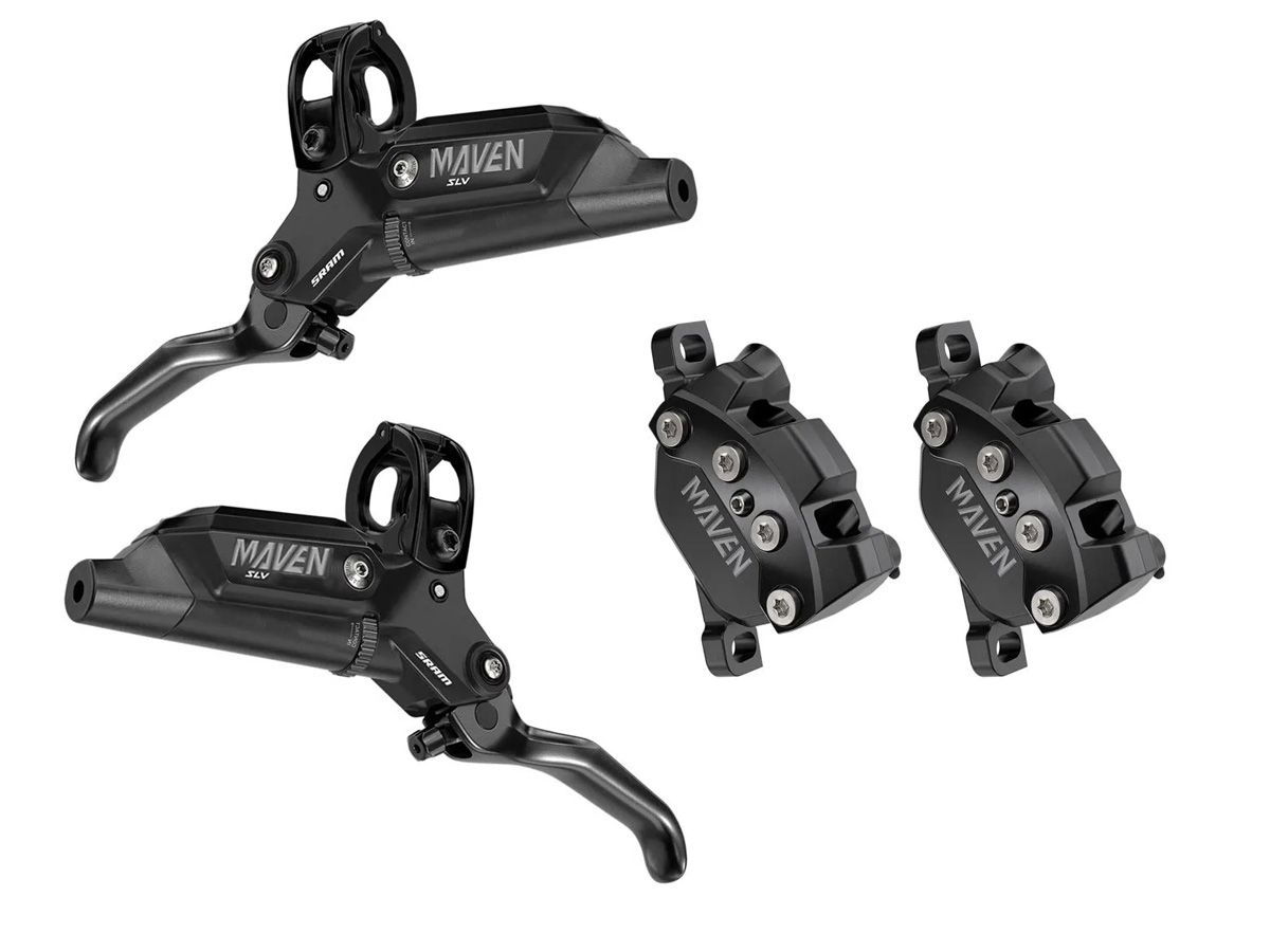 Freno a Disco Hidráulico MTB SRAM Maven Silver 4-Piston PAR 950/2000mm A1