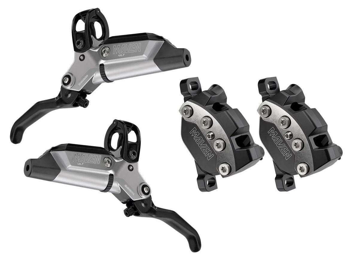 Freno a Disco Hidráulico MTB SRAM Maven Ultimate Stealth 4-Piston PAR 950/2000mm A1