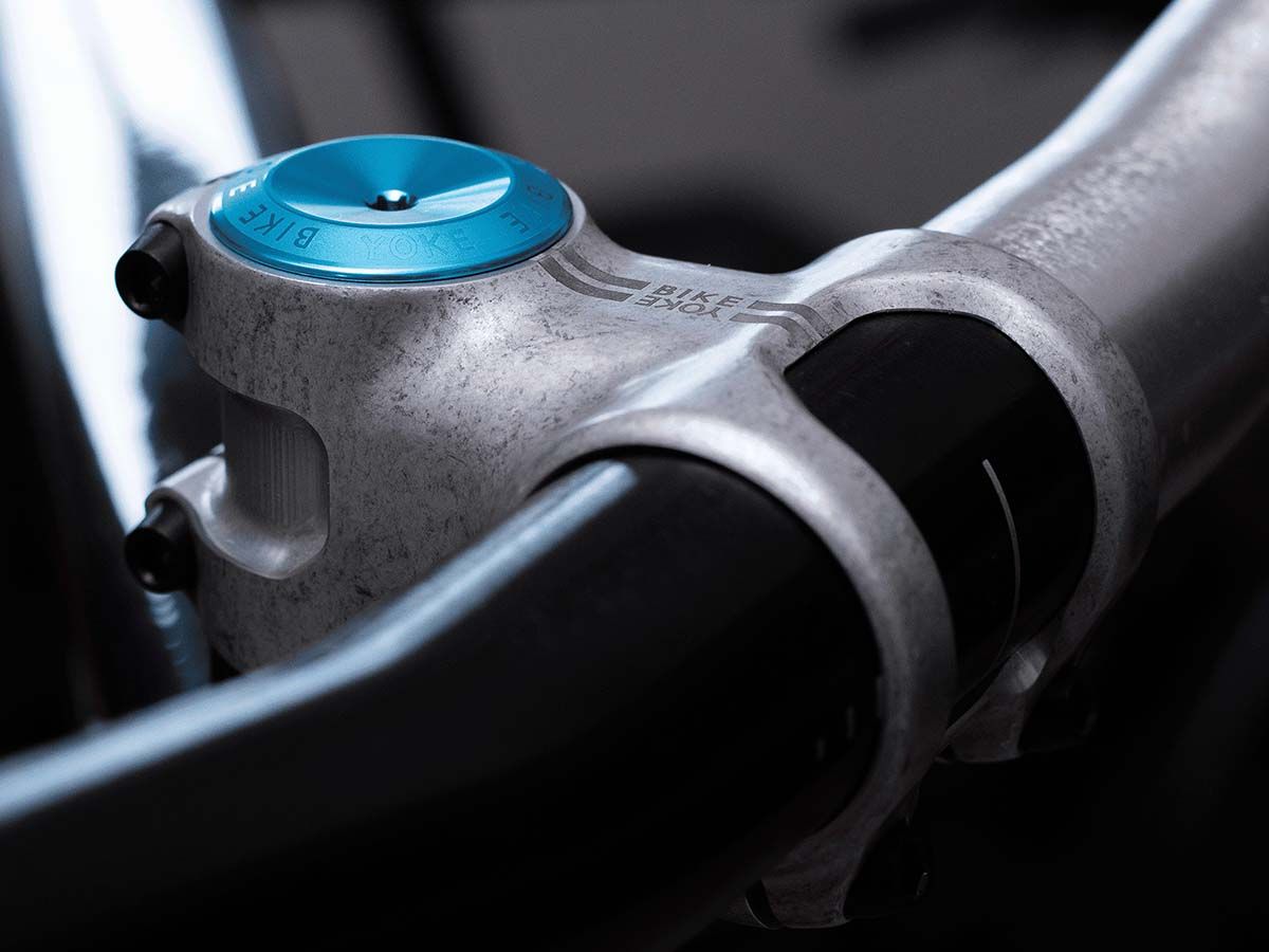 Stem Bike Yoke Barkeeper 35mm 0° 35mm 1-1/8 Aluminio Raw Forged Finish