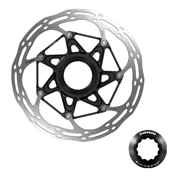 Disco de Freno SRAM CenterLineX 2P 180mm Rounded CenterLock (Incluye Anillo de Bloqueo)