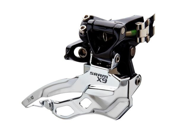 Descarrilador MTB Sram X9 3x10v Low Clamp 34.9mm TP 44/33/22T