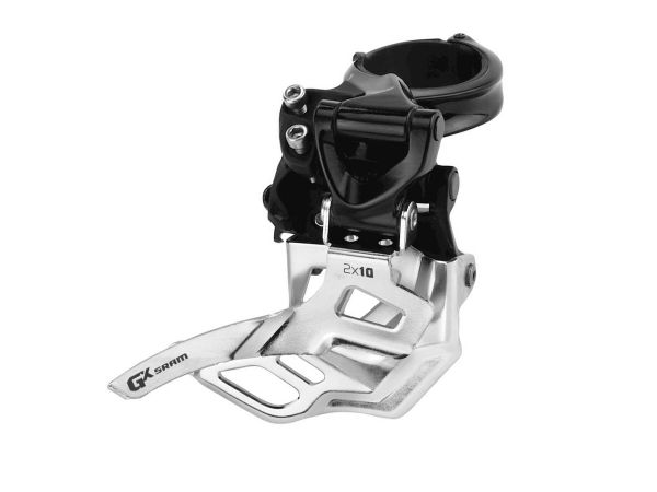 Descarrilador MTB Sram GX 2x10v High Clamp 31.8/34.9mm BP 38/36T