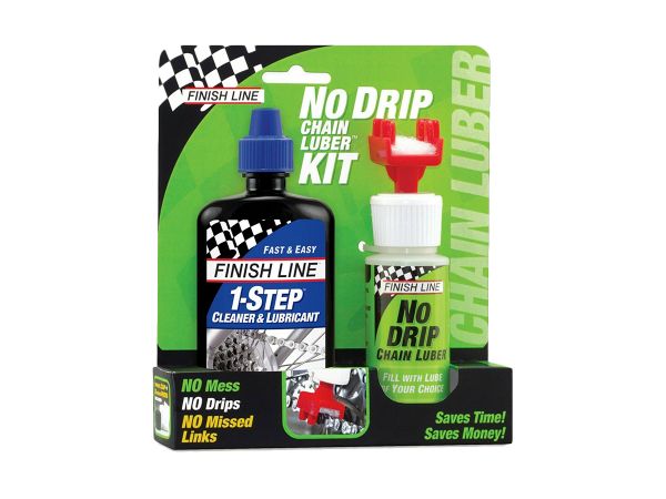 Lubricante y Limpiador Finish Line 1-Step  4oz-120ml + No Drip Chain Kit