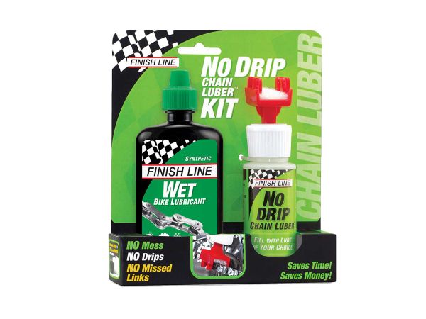 Lubricante Húmedo Finish Line Wet Lube  4oz-120ml + No Drip Chain Luber