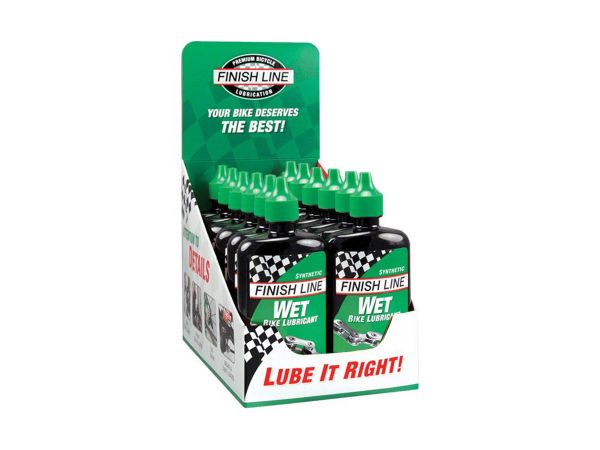 Lubricante Húmedo Finish Line Wet Lube  4oz-120ml DISPLAYx12U