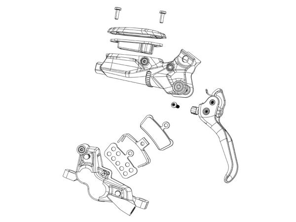 Pastillas de Freno de Disco SRAM Org Q/Steel G2/Trail/Guide/Level 4 Pist xPar