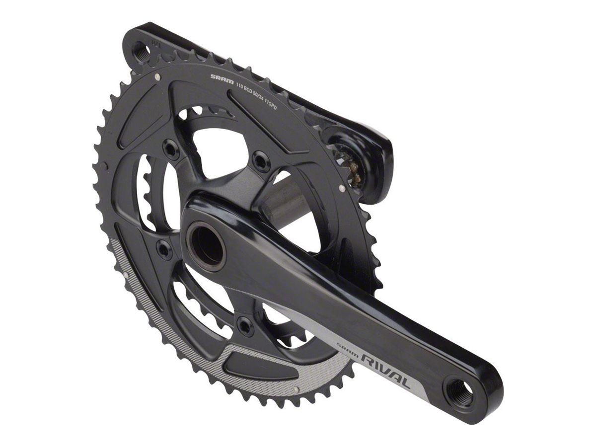[ELIMINADO] Palancas Ruta SRAM 11v Rival22 GXP 172.5mm 52/36T 110BCD Silver