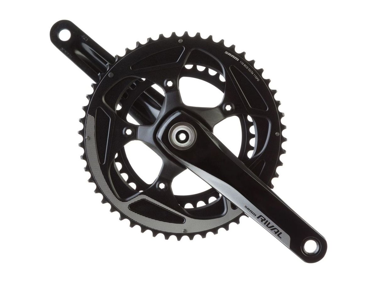 [ELIMINADO] Palancas Ruta SRAM 11v Rival22 GXP 172.5mm 52/36T 110BCD Silver