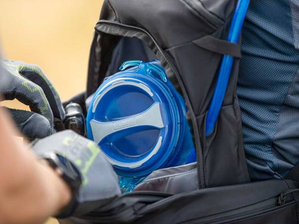 CamelBak Crux 1.5L Drinkzak Blauw - 20% Meer Water Per Slok, Lekvrij & Ergonomisch
