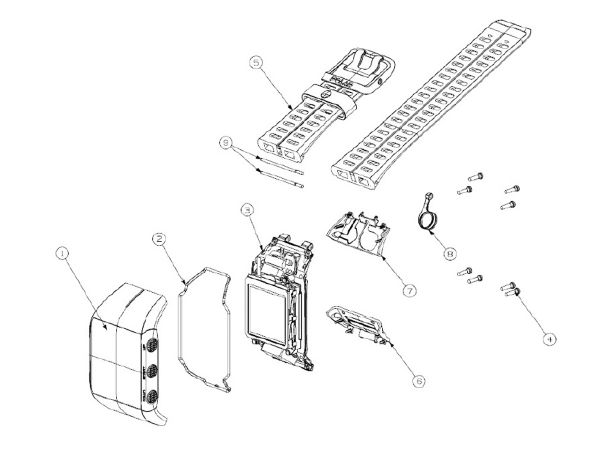 Service Polar V800