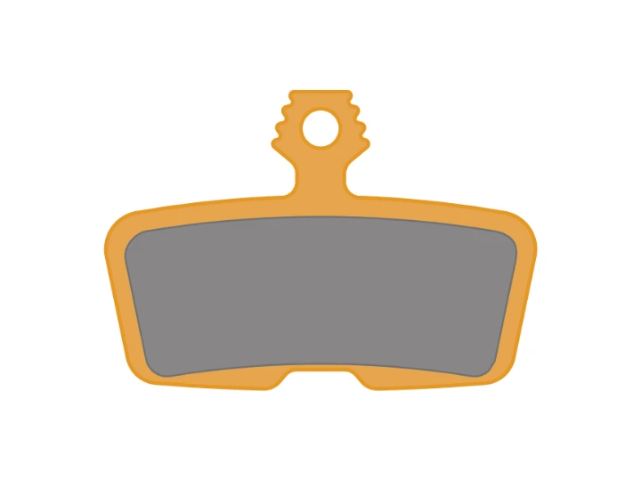 Silueta de la pastilla SRAM talla grande (Code, DB8, G2 RE, Guide RE)